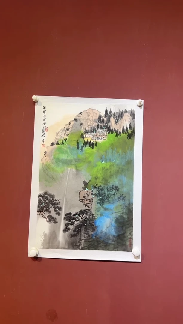 国画马新华山水精品馆藏作品