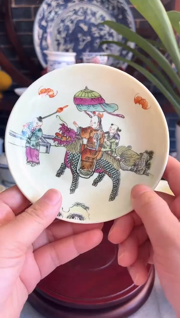 碟景德镇陶瓷艺术品