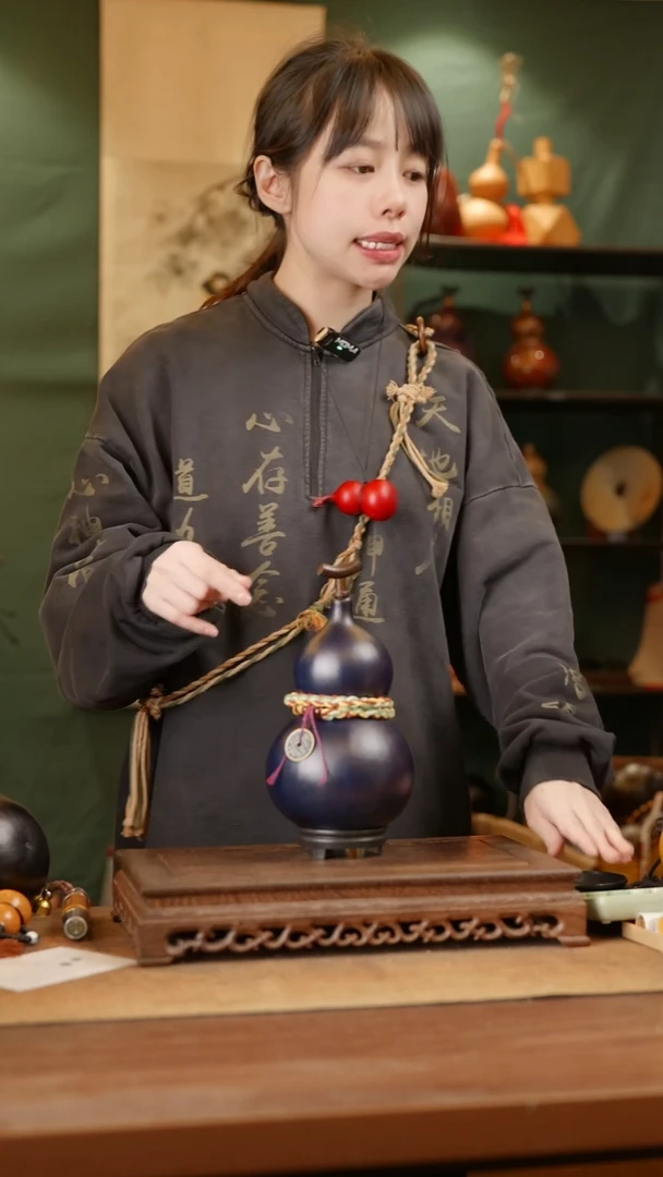 317号精品天然大漆酒葫芦一物一拍~