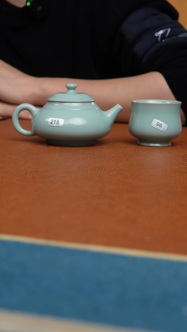 【闪购商品】杯汝州原产地原矿釉仿古一壶一杯