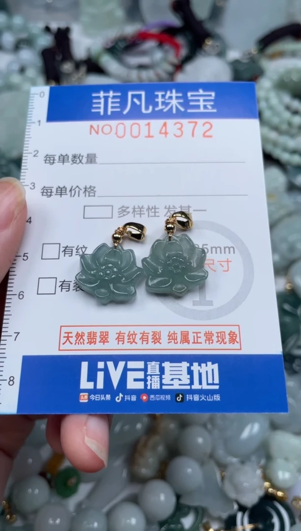 颈饰未镶嵌翡翠14372