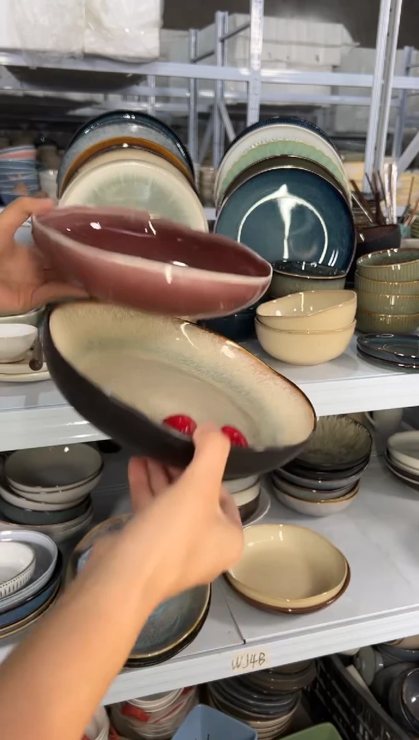 陶瓷外贸尾货瑕疵满20包邮X2深盘C1A/N3A