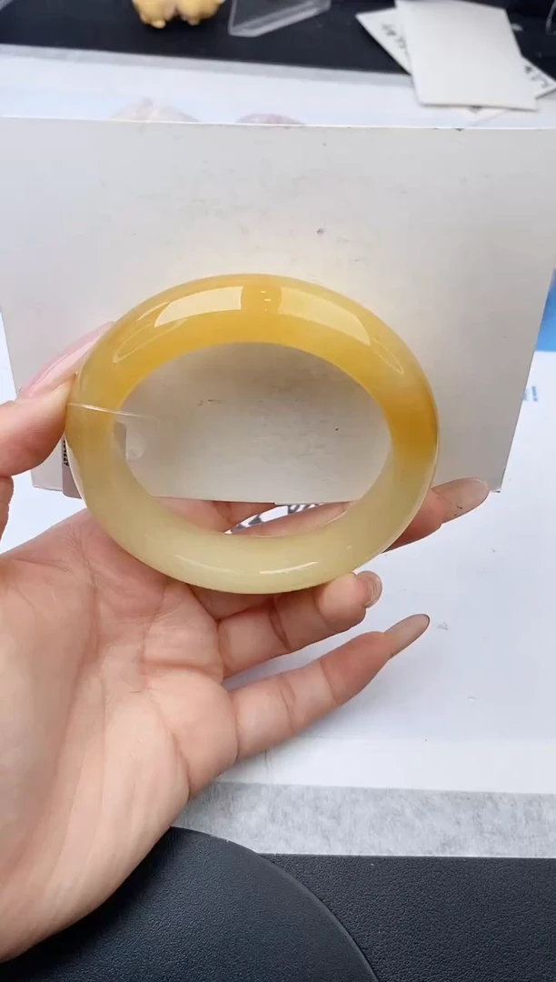 未镶嵌手镯石英质玉w284-HB59+