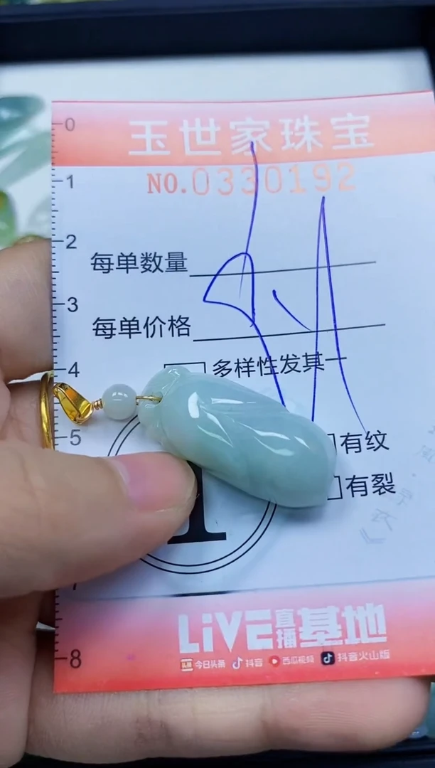 翡翠未镶嵌颈饰闪购0330192