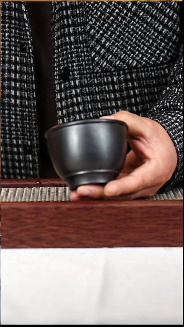 茶杯紫砂宜兴原矿紫砂——主人杯