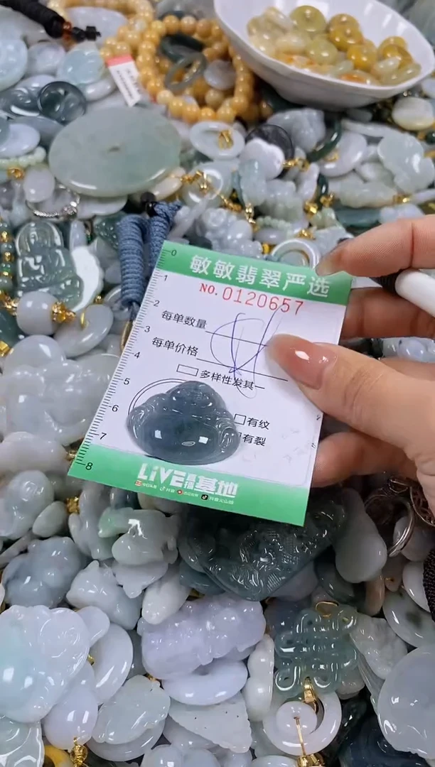 【闪购商品】翡翠颈饰未镶嵌闪购0120657