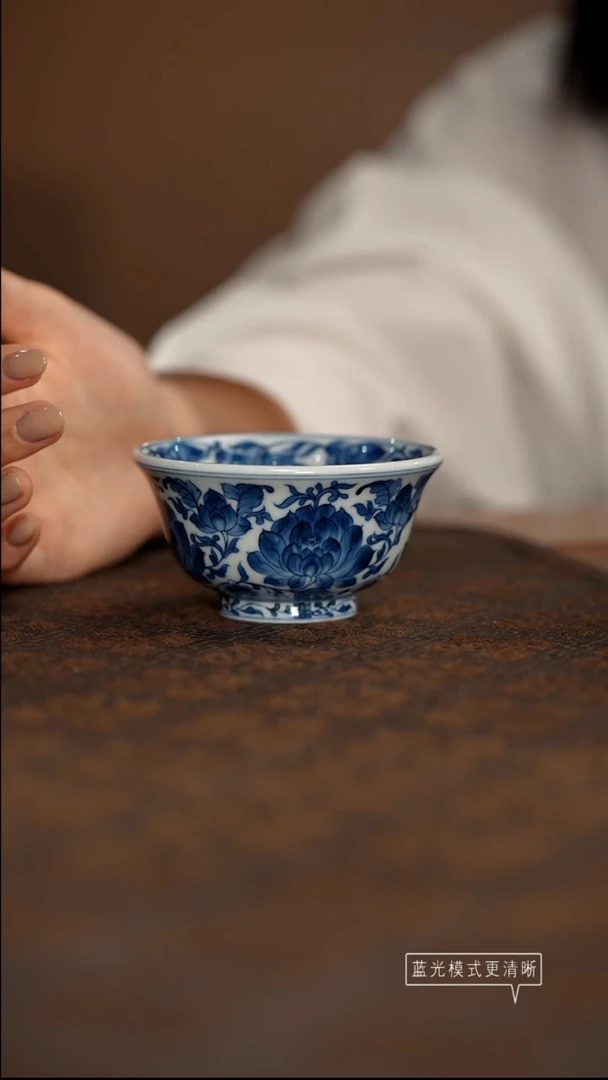 瓷片景德镇斌芬陶瓷/湛蓝