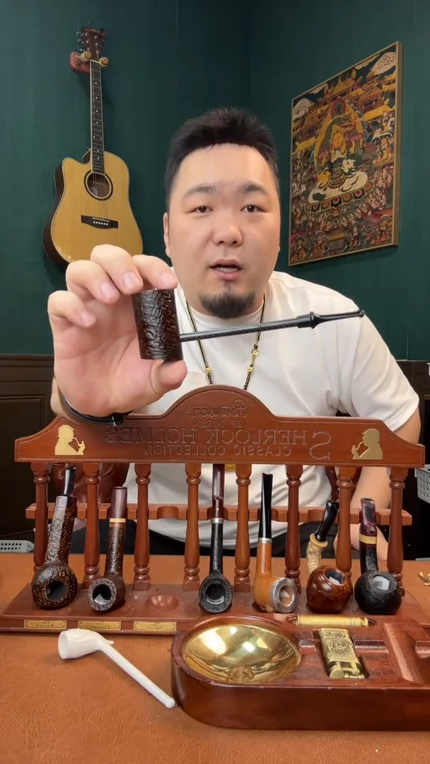 石楠木木雕款意大利进口石楠木烟斗