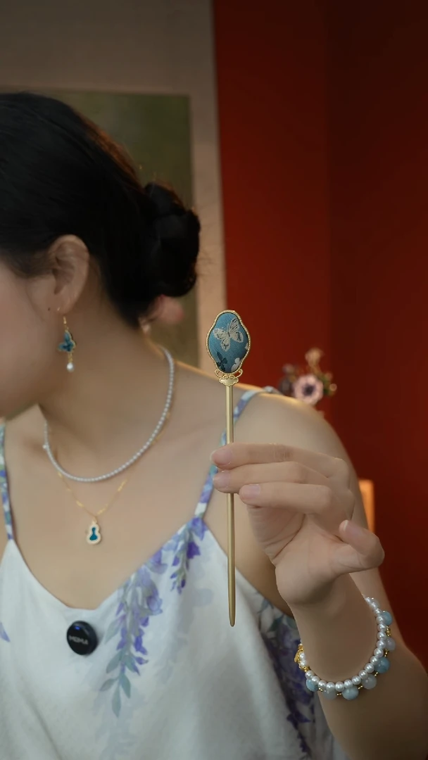 刺绣纯手工非遗国风饰品