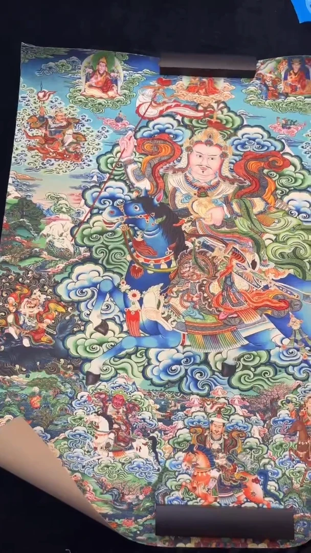 装裱画唐卡藏艺阁高端绘画作品TK16022