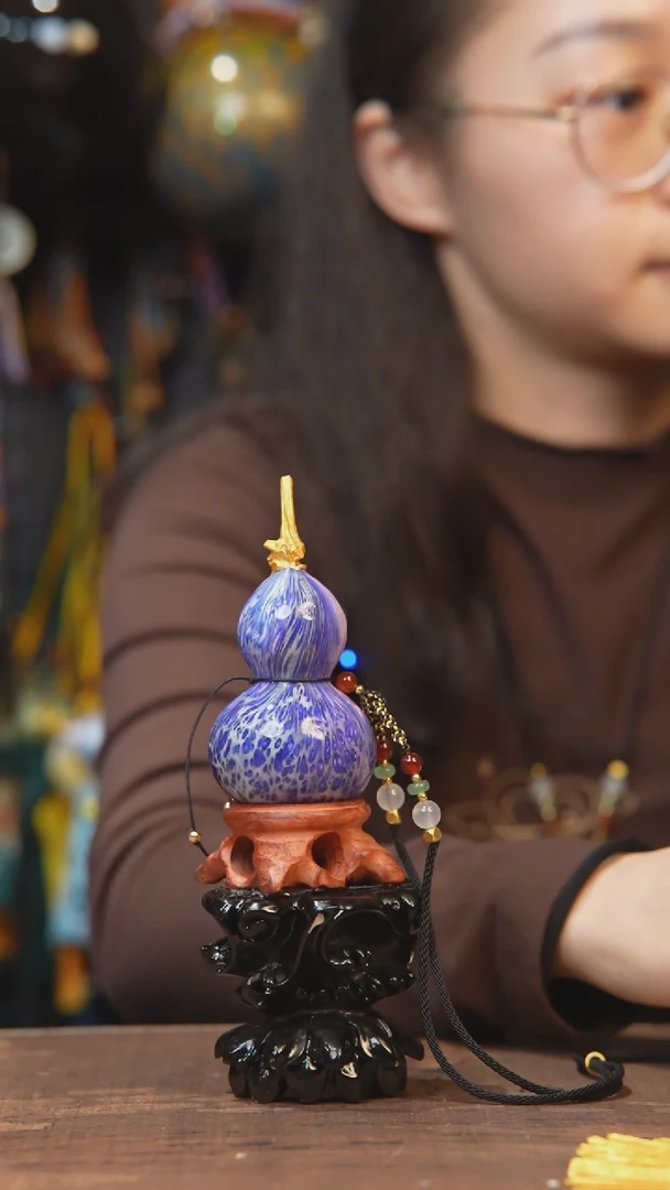 【闪购商品】23号-大漆小葫芦挂件