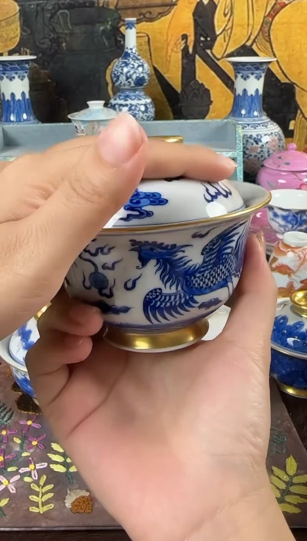 瓷片景德镇瓷器茶器茶杯