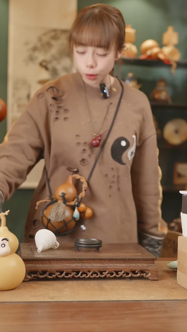 【闪购商品】14号精品天然大漆工艺防渗内胆酒葫芦~