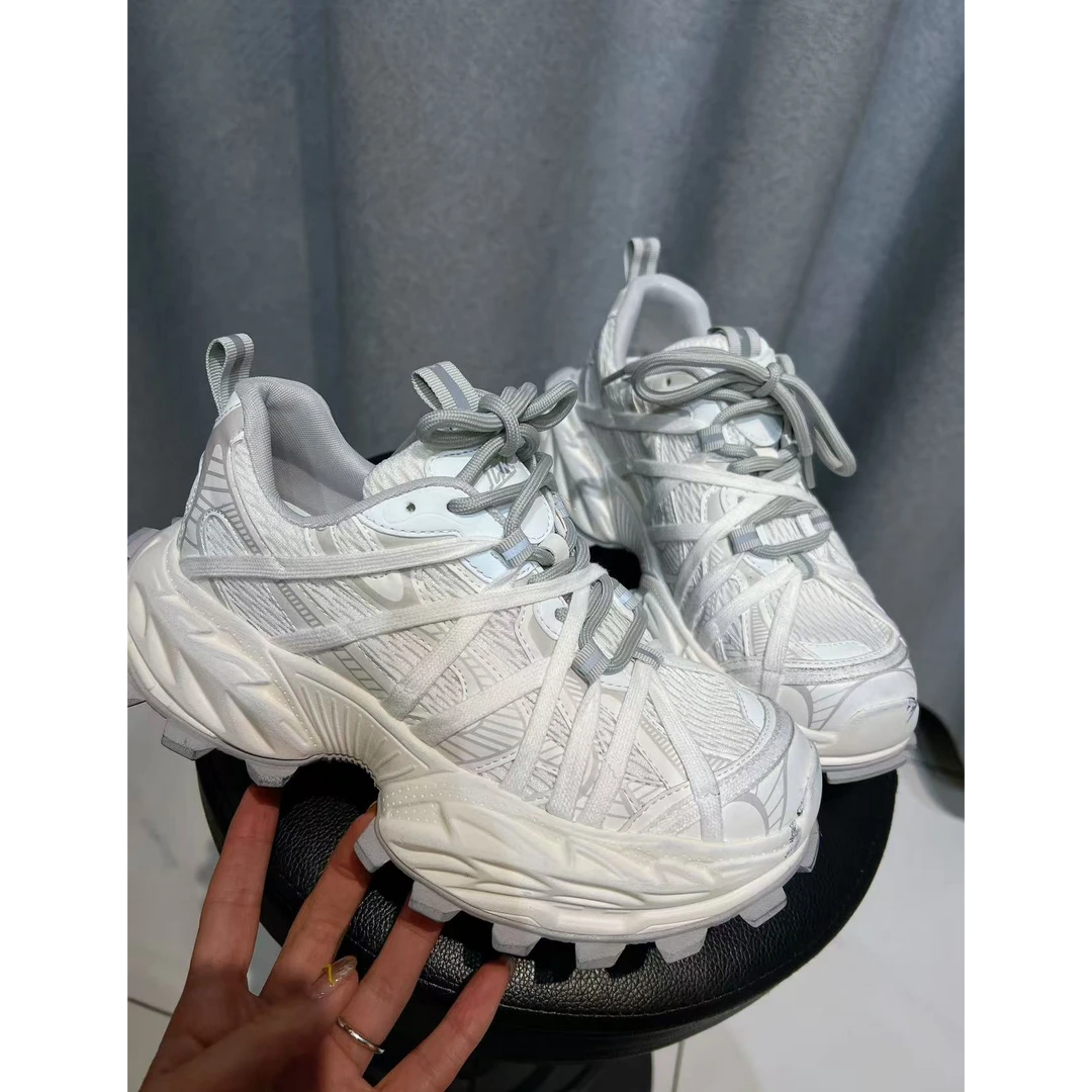 可米 新款时尚厚底老爹鞋女款个性老爹鞋 08-02