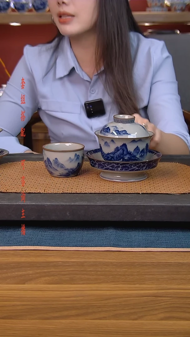 简装家用款2件套 老陶泥开片纹陶瓷茶具