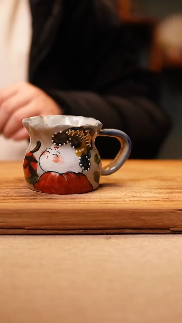 【闪购商品】@@陶园瓷舍@@纯手工手绘@高温釉下彩