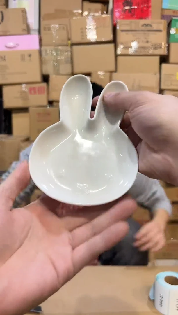 【闪购商品】杯小号白色米菲兔盘子