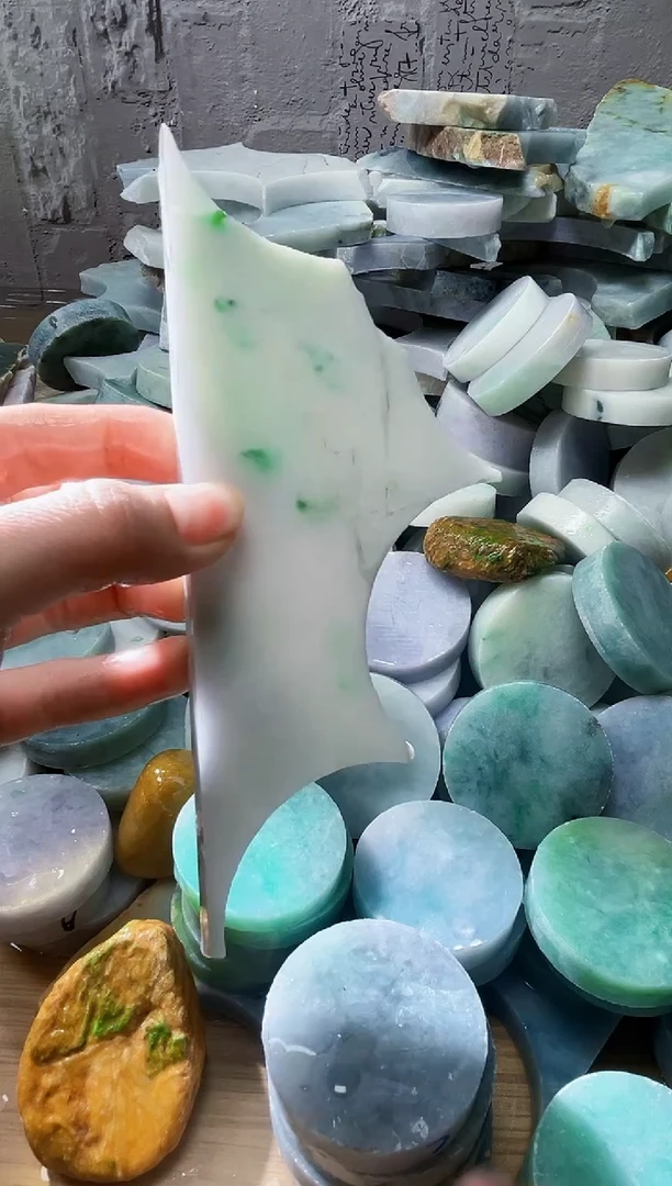 裸石翡翠天然翡翠A货石 南 229