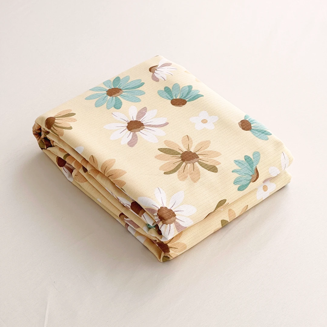 【京かわ会社】竹小棉纯棉加厚床单 220*245cm 组合花色