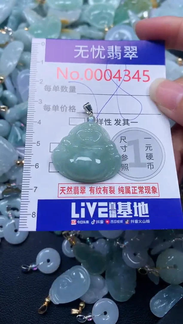 颈饰未镶嵌翡翠4345