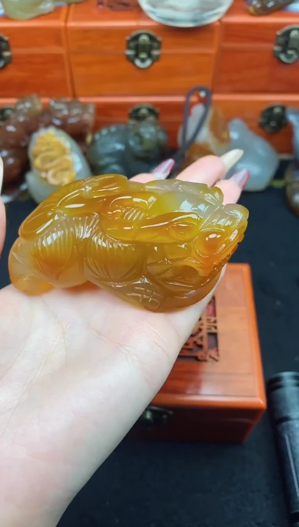 挂件玛瑙/玉髓未镶嵌用****00