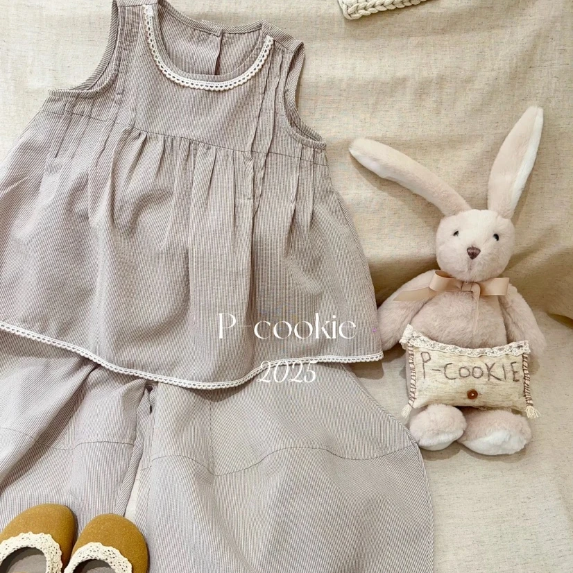Alice*305* P家女童夏季时尚套装