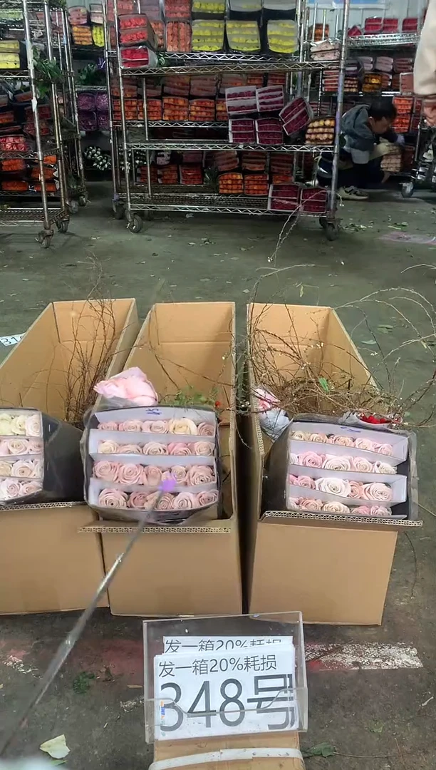 348号♥中通含20%耗损发一箱鲜花