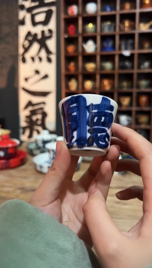 【闪购商品】观云听雨原创手绘茶具