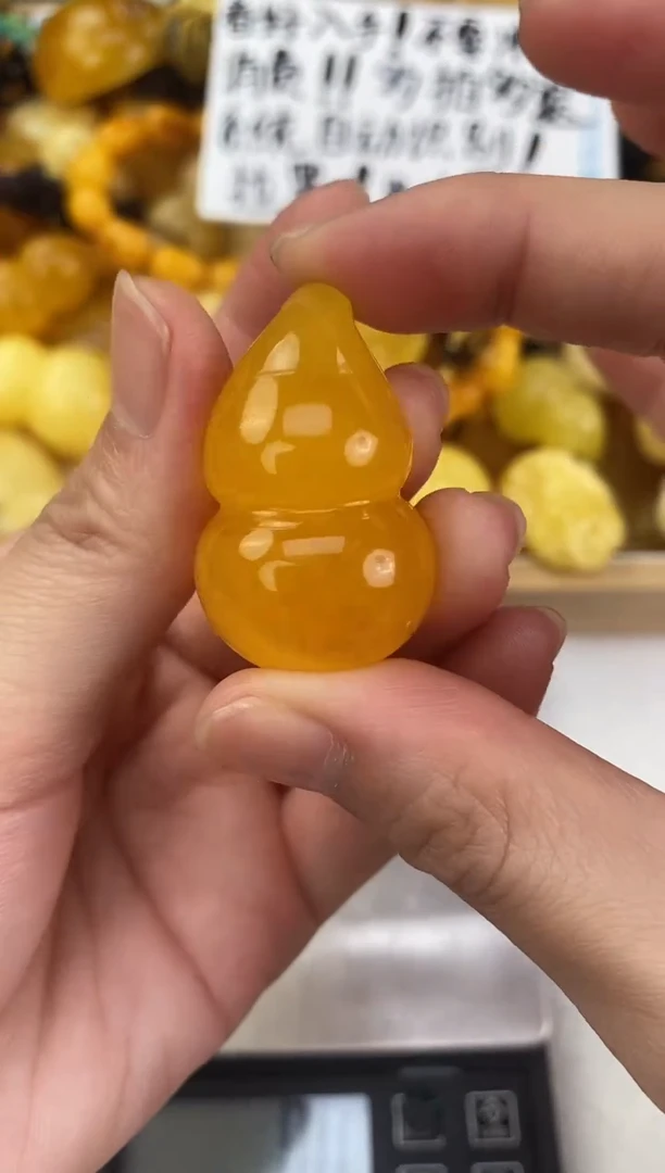裸石琥珀未镶嵌天然琥珀蜜蜡
