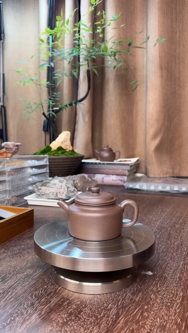 茶壶紫砂用****5.德中-半手精工（蠡墅天青）容量：200CC