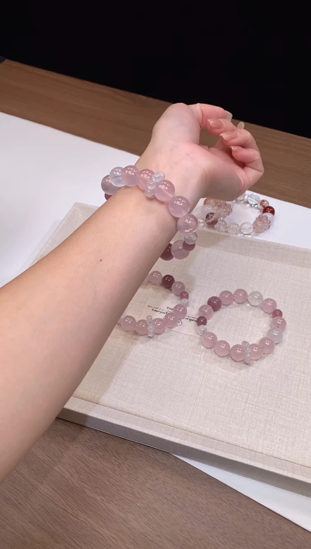 未镶嵌手链水晶万嘉水晶 发一件 序号：18