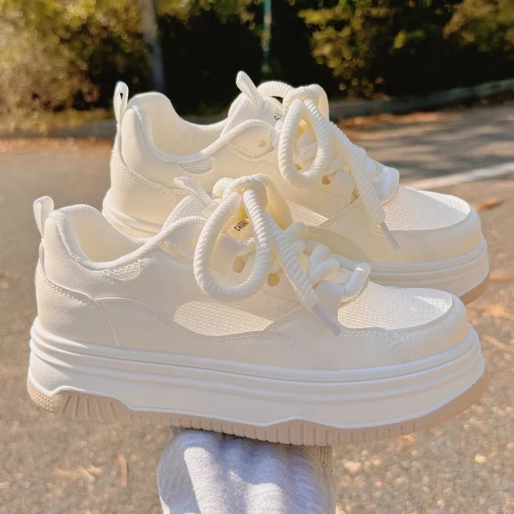 网鞋女透气网面运动鞋女2025夏季新款镂空休闲旅游鞋女款小白鞋子