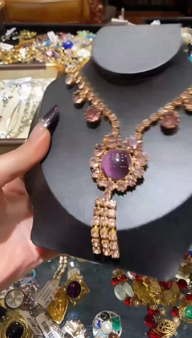 大理石铜合金楚楚珠宝中古甄选不退换