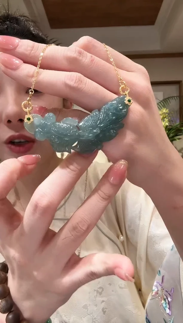 【闪购商品】翡翠颈饰未镶嵌国风