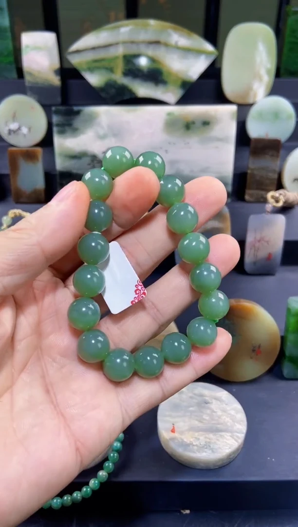 未镶嵌手链和田玉（糖玉）yc