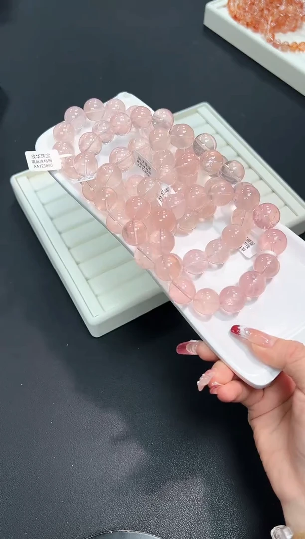 【闪购商品】水晶手串未镶嵌64M多样性发其一/1条17mm默认微瑕