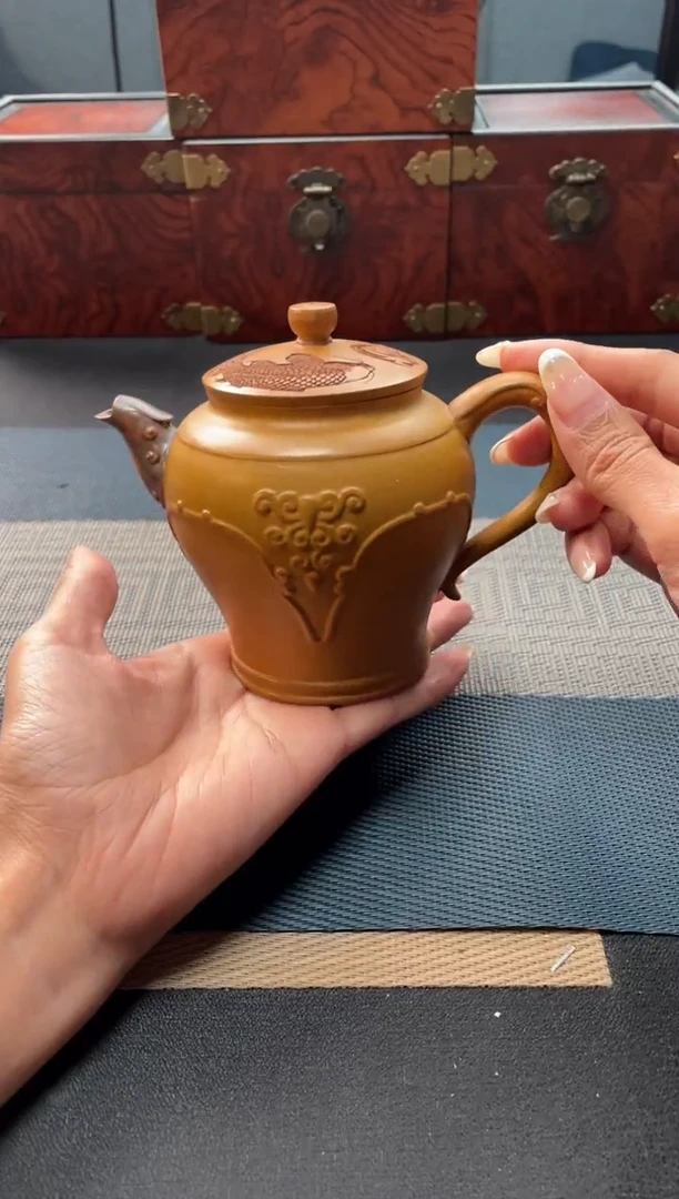 茶壶紫砂168 宜兴原矿紫砂