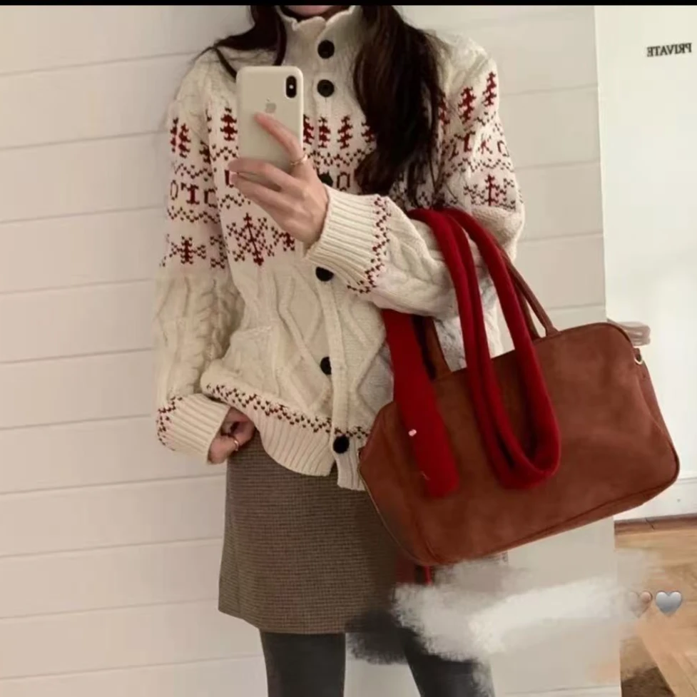 （合辑链接）001-100针织毛针织衫秋冬条纹高领针织衫外套（30）