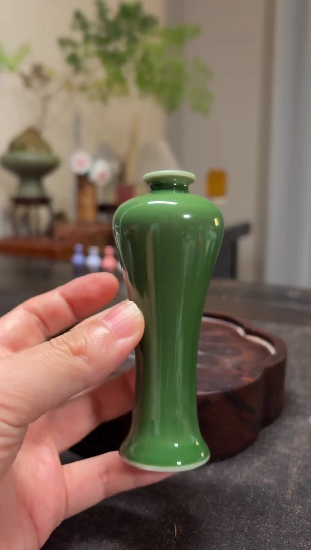 瓶陶瓷花瓶小花插花器（不含花）