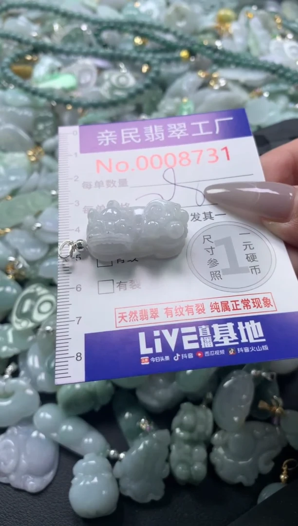 颈饰未镶嵌翡翠8731