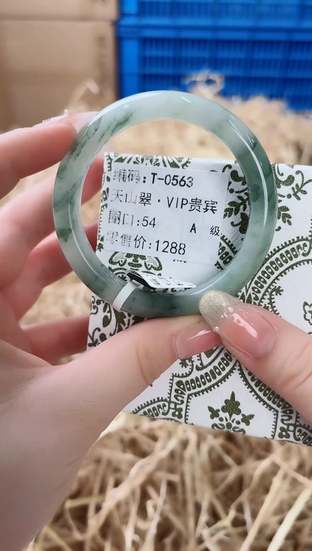 未镶嵌手镯石英质玉T-0563