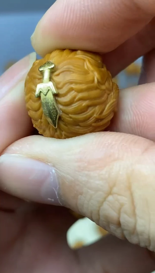 吊坠猴头核桃吞金兽 重工