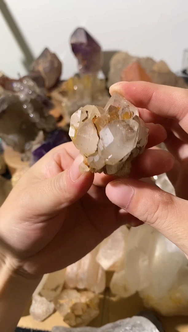 14号未镶嵌水晶马达加斯加莲花骨干城堡