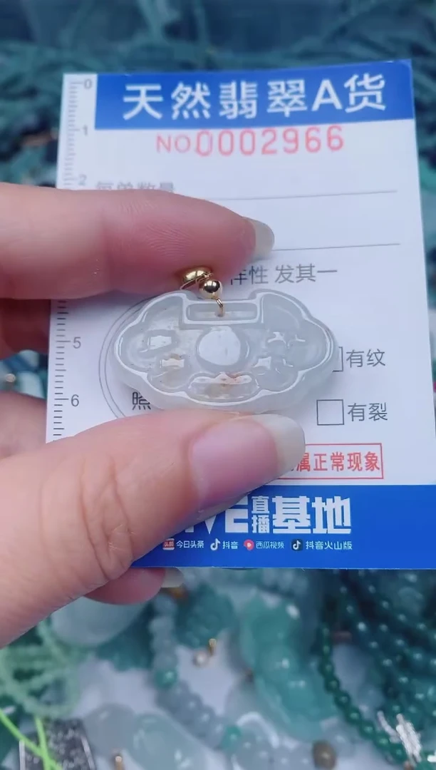 颈饰未镶嵌翡翠00002966