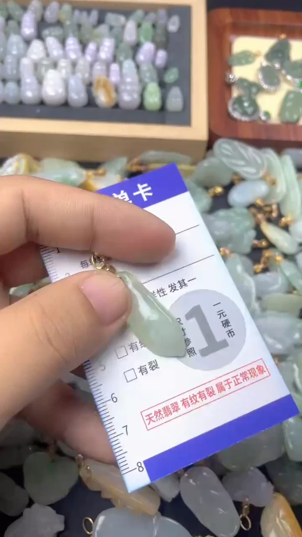 颈饰未镶嵌翡翠天然缅甸A货翡翠