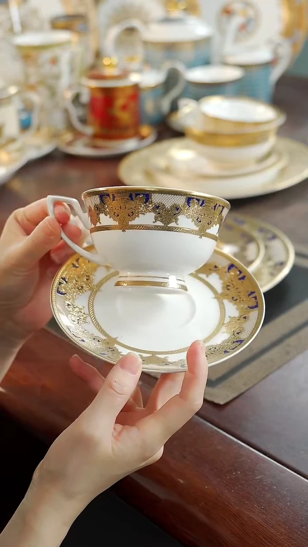 瓷片咖啡杯碟2套