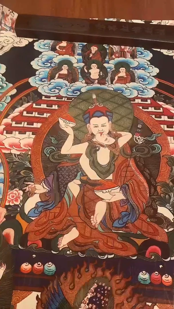 装裱画精美唐卡tk16309