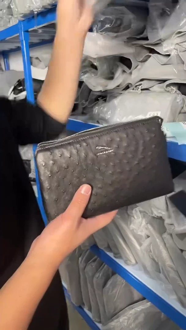 鸵鸟皮（革）861品牌男包清货中（不要卡单，理性消费）