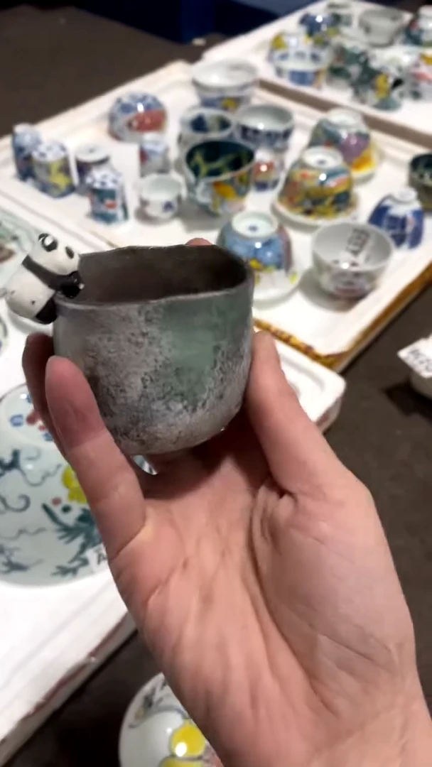 【闪购商品】熊猫杯（微瑕福利）景德镇昨明陶瓷