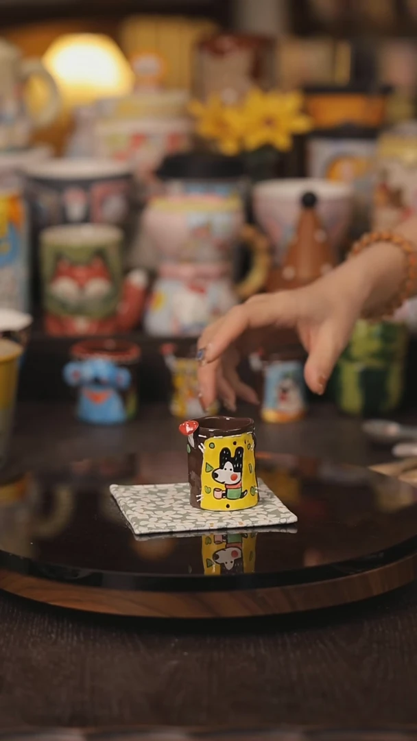 景德镇釉下彩绘设计师款式陶瓷